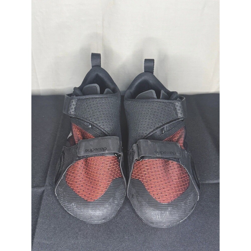 Nike SuperRep Women Road Cycling Shoes Hook & Loop Strap Black/Red size 8 Women